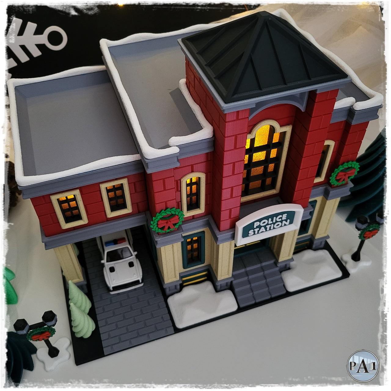 Police Station Hot Wheel Christmas