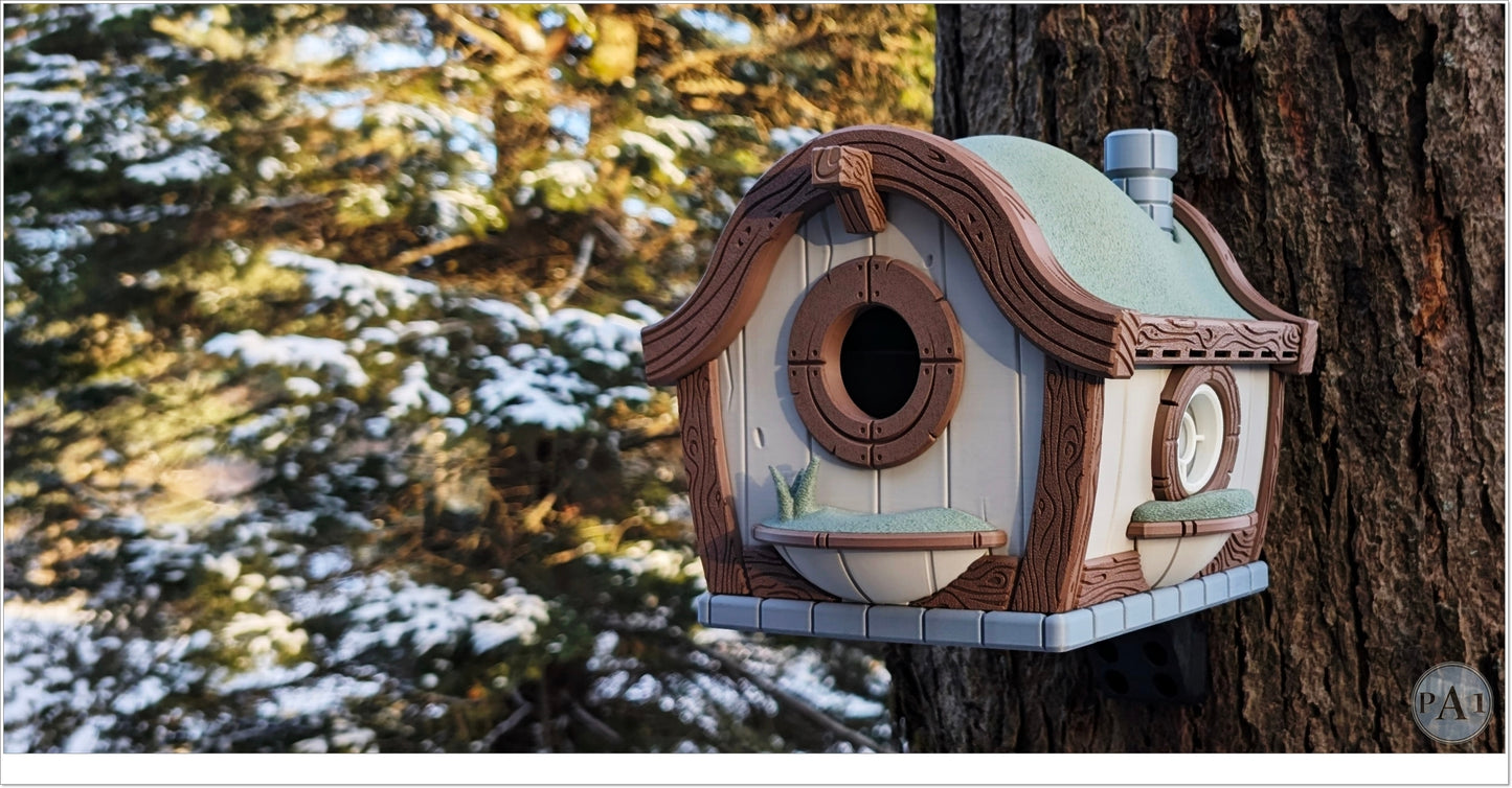 Hobbit Bird House | Blink Camera Compatible