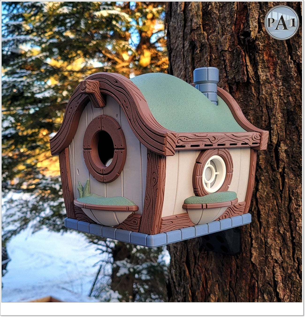 Hobbit Bird House | Blink Camera Compatible