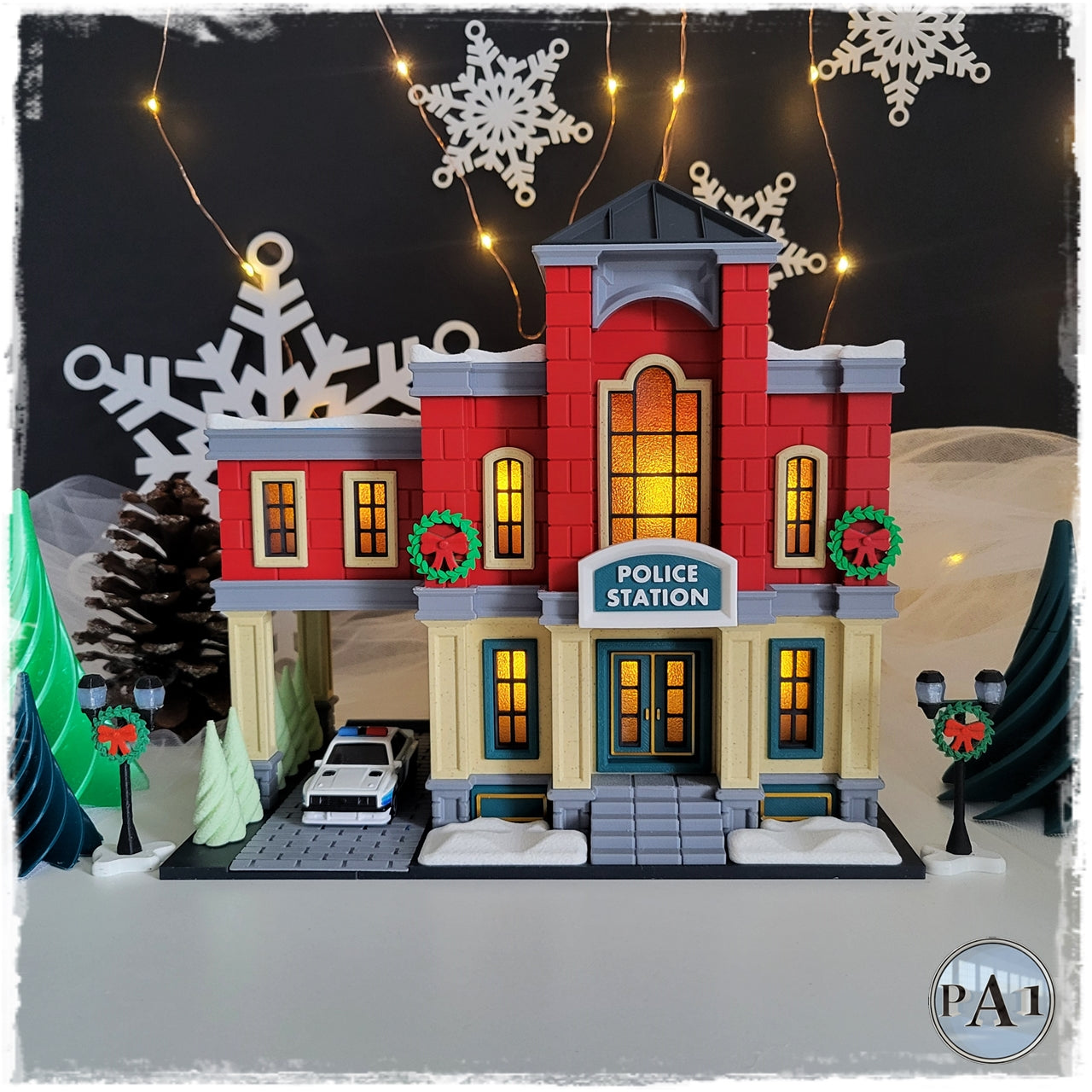Police Station Hot Wheel Christmas
