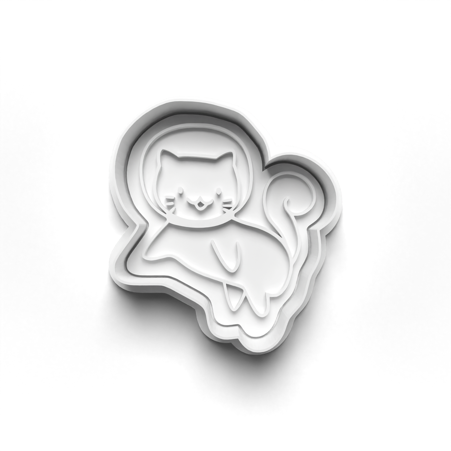 Space Cat Cookie Cutter Stamp Set