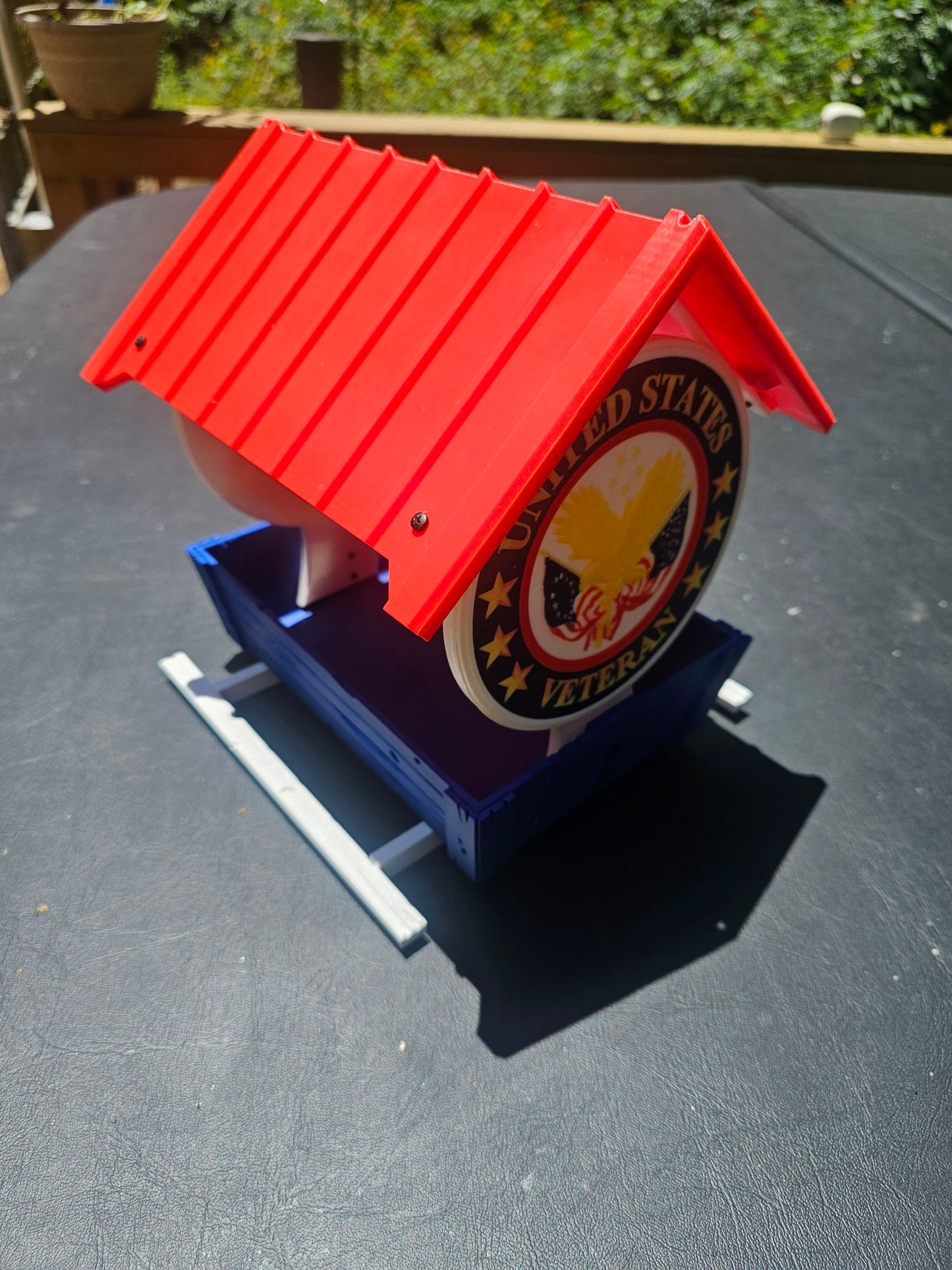 Veteran Military Bird Feeder | Custom Colors