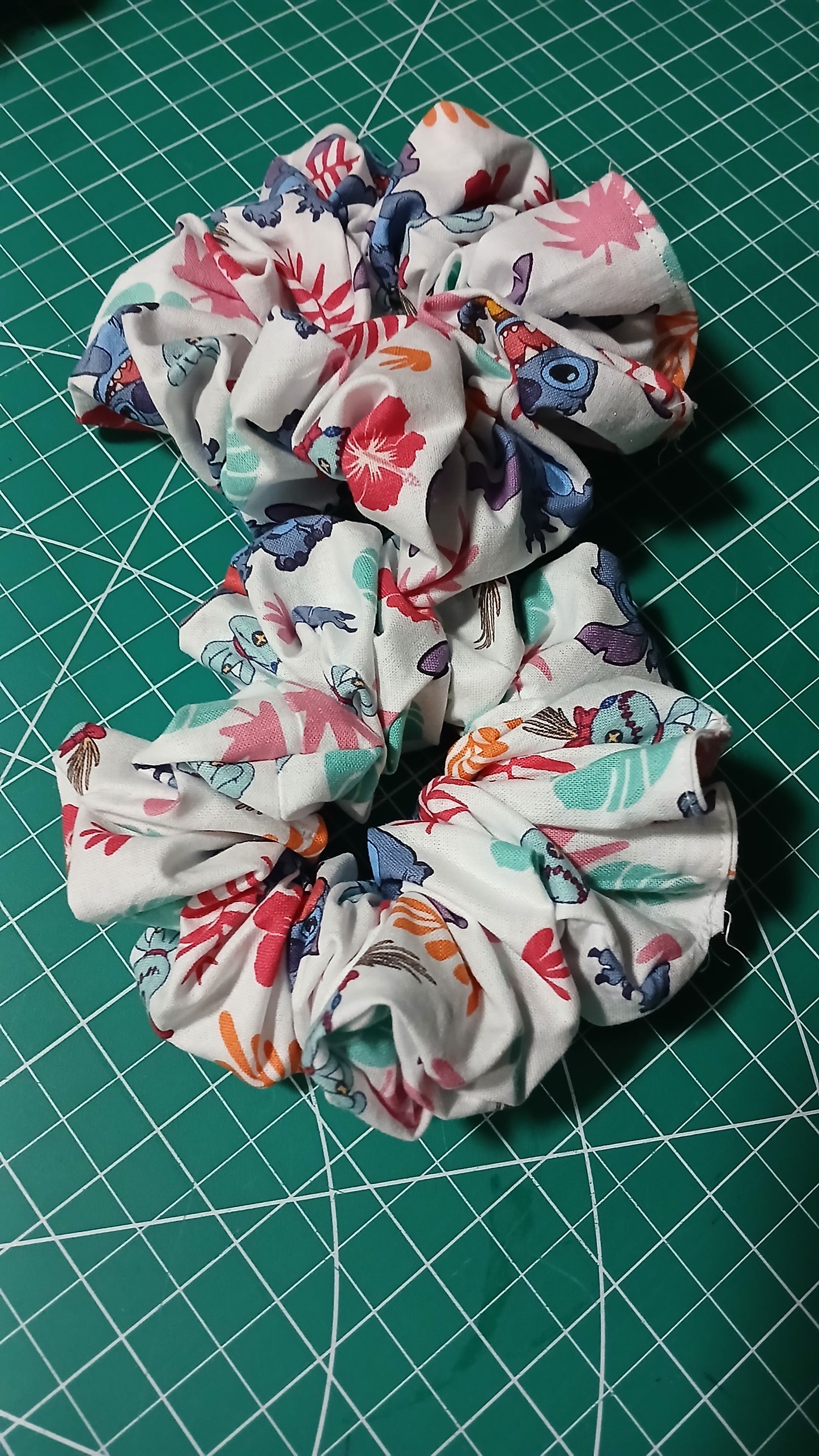 Luau Stitch Scrunchie