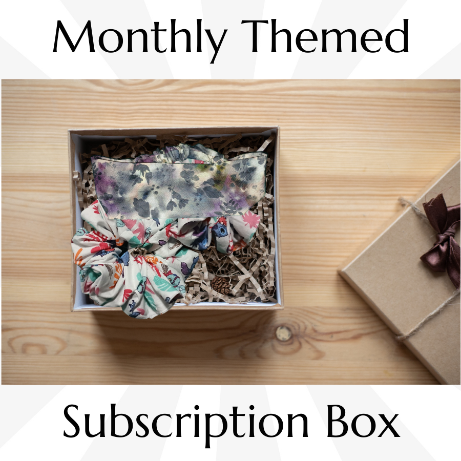 Monthly Scrunchie / Headband Subscription Box