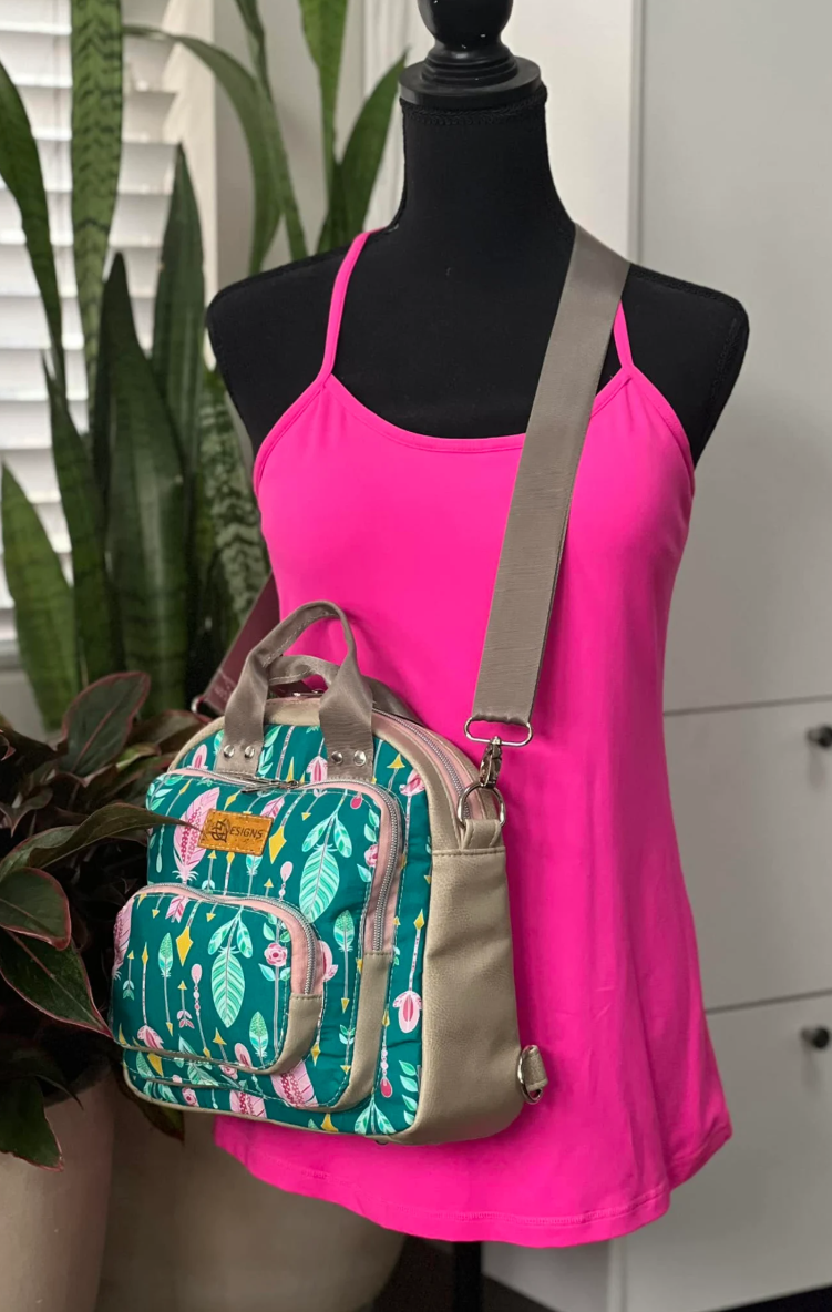 Annika Shoulder Bag Backpack Custom