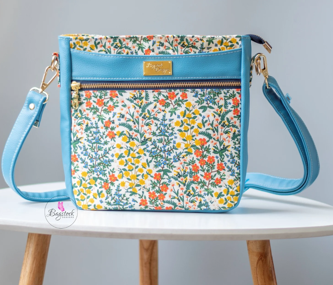 Plumeria Shoulder Bag Custom