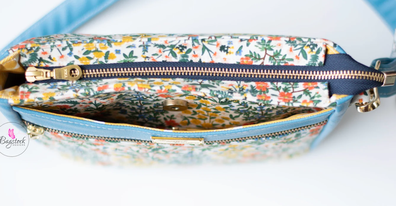 Plumeria Shoulder Bag Custom