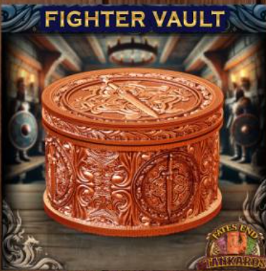 Fighter's Flask Dice Tower Vault