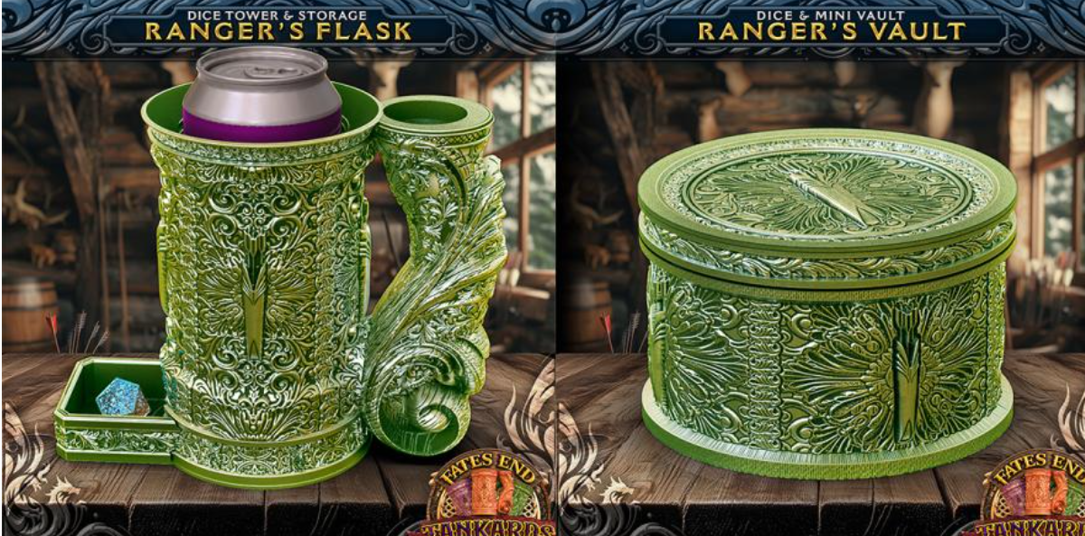 Ranger's Flask Dice Tower Vault