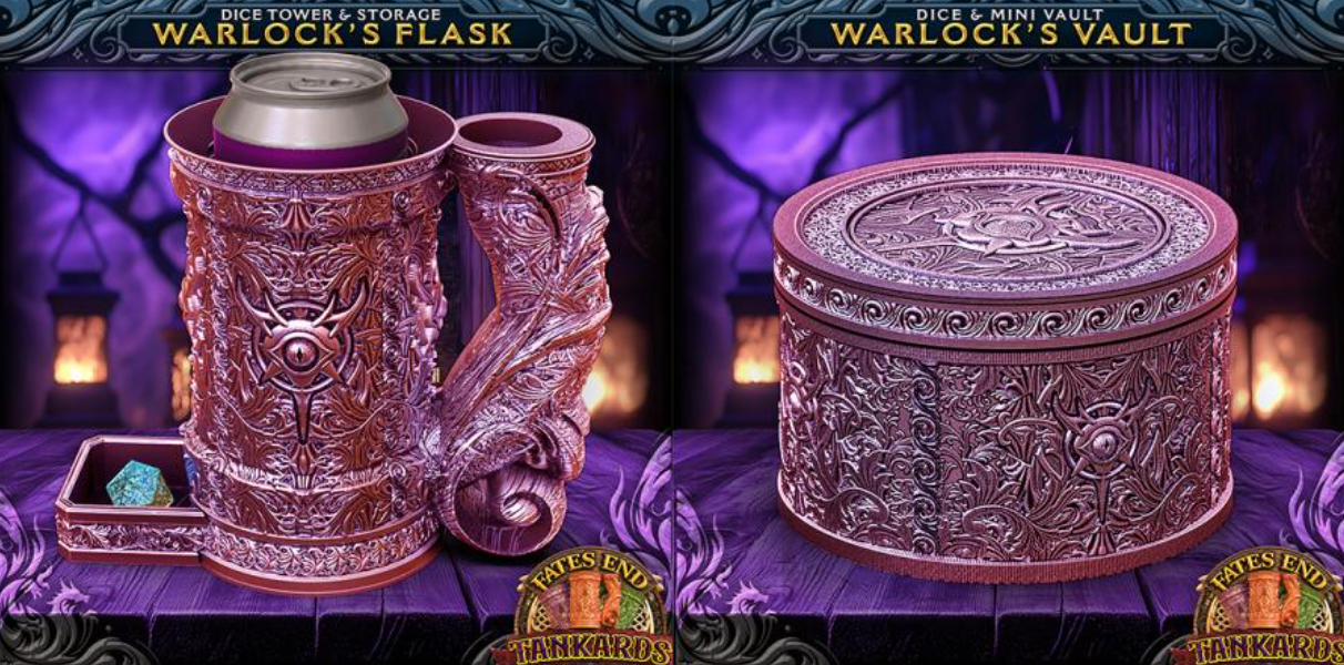 Warlock's Flask Dice Tower Vault