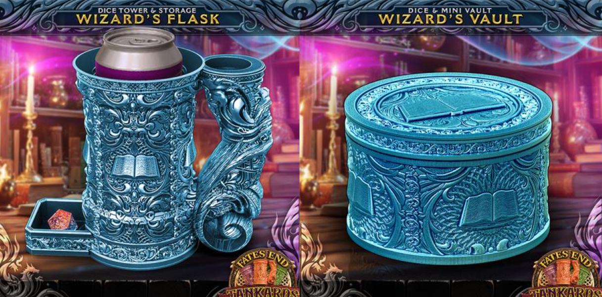 Wizard's Flask Dice Tower Vault