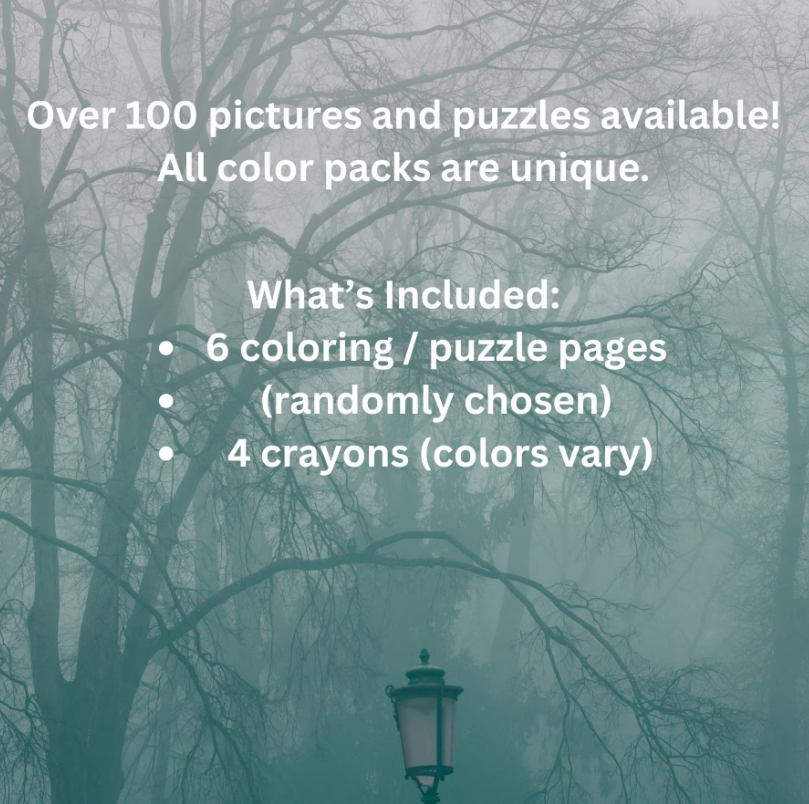 Halloween Sticker Sheets to Color – Party Favor Pack, Kids Activity, Trick or Treat Goodie Bag, DIY Coloring Stickers