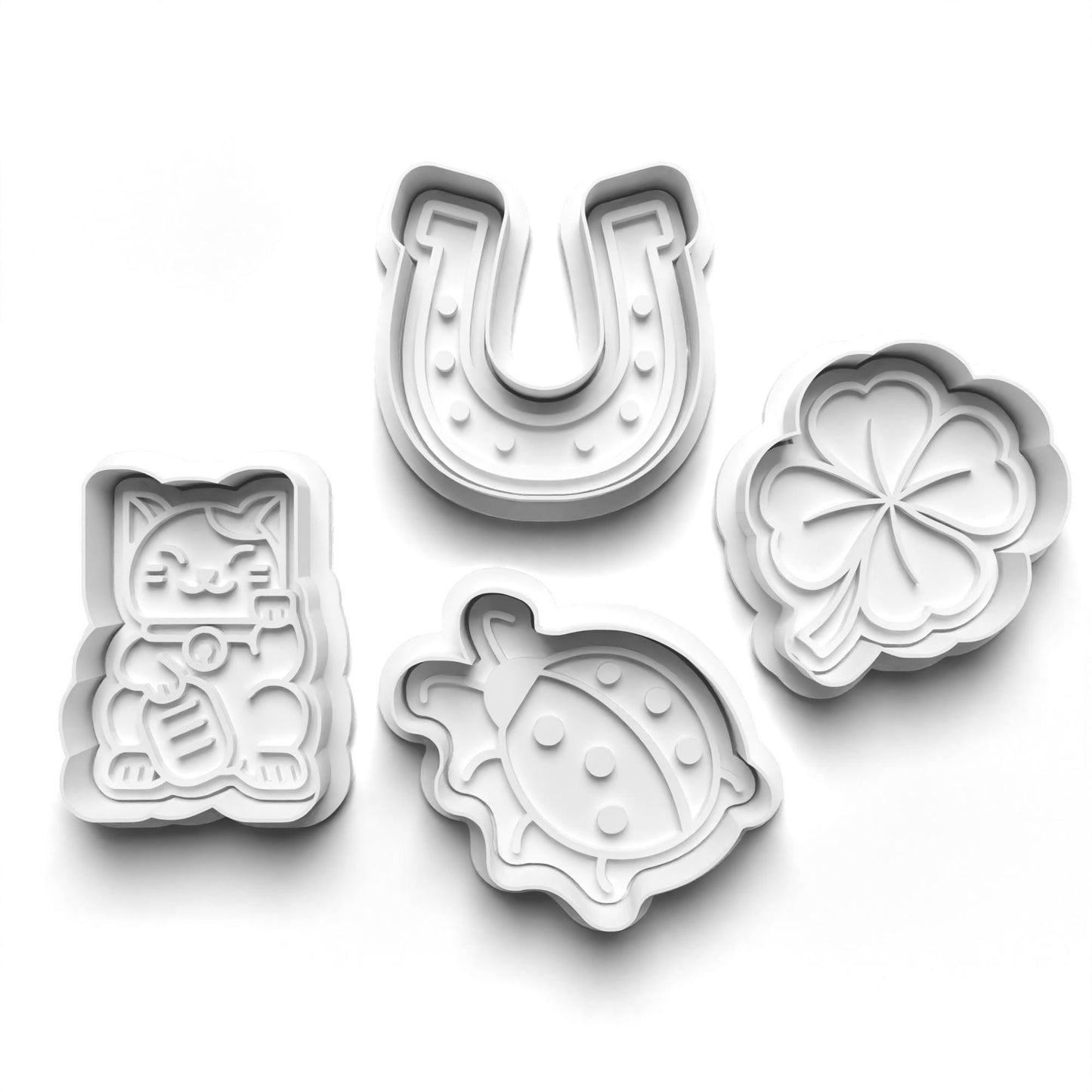Lucky Charm Cookie Cutter Stamp Set