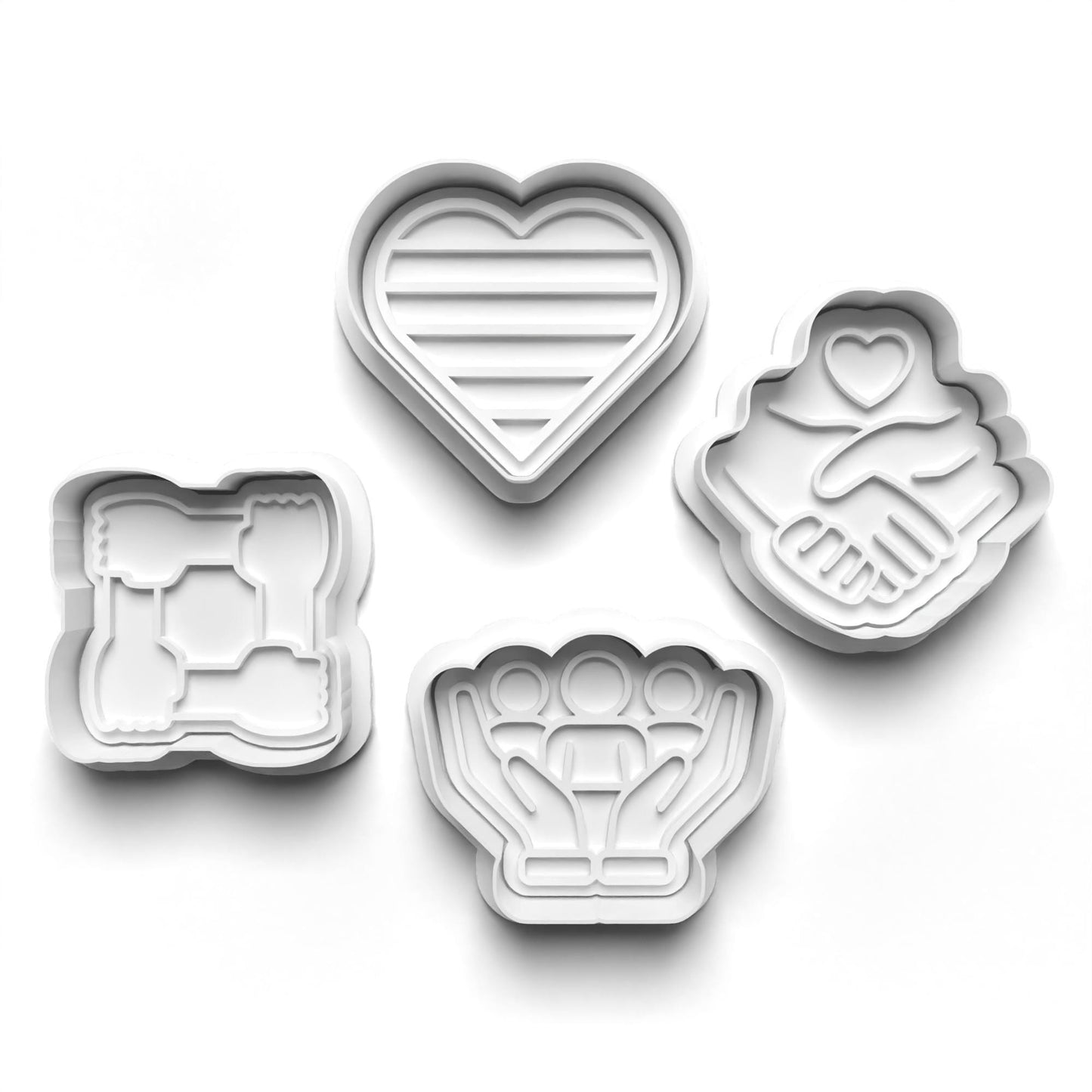 People Love Cookie Cutter Stamp Set