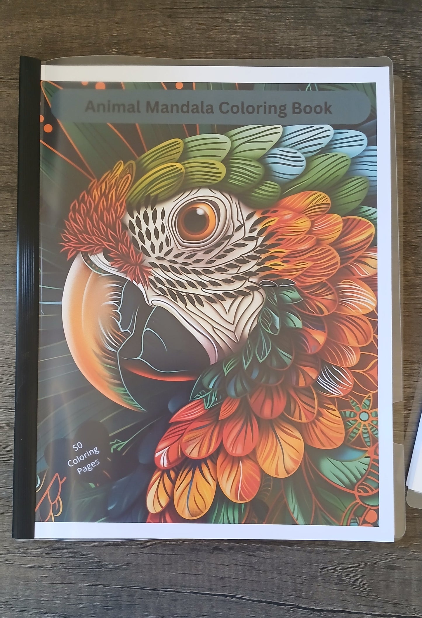 Animal Mandala Coloring Book 1