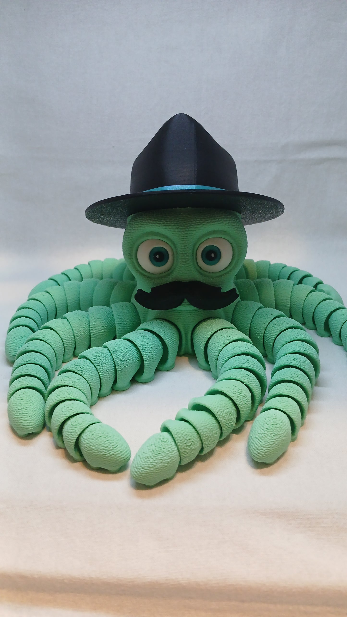 Cowboy Octopus Fidget Statue | Large