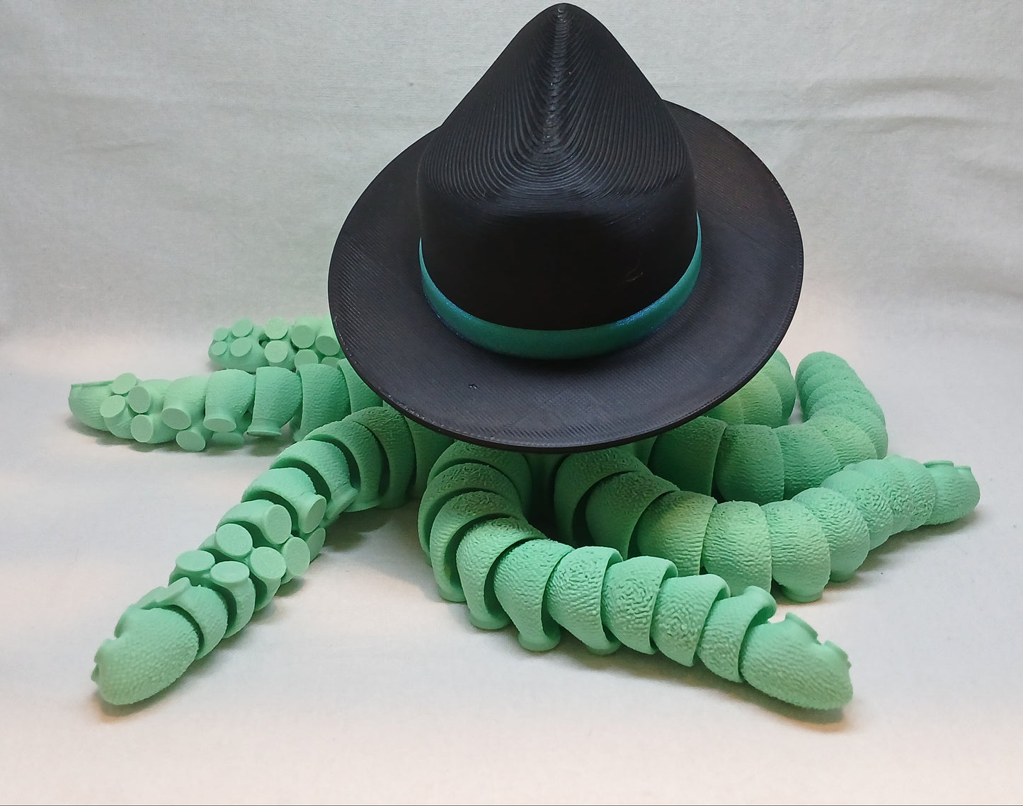 Cowboy Octopus Fidget Statue | Large