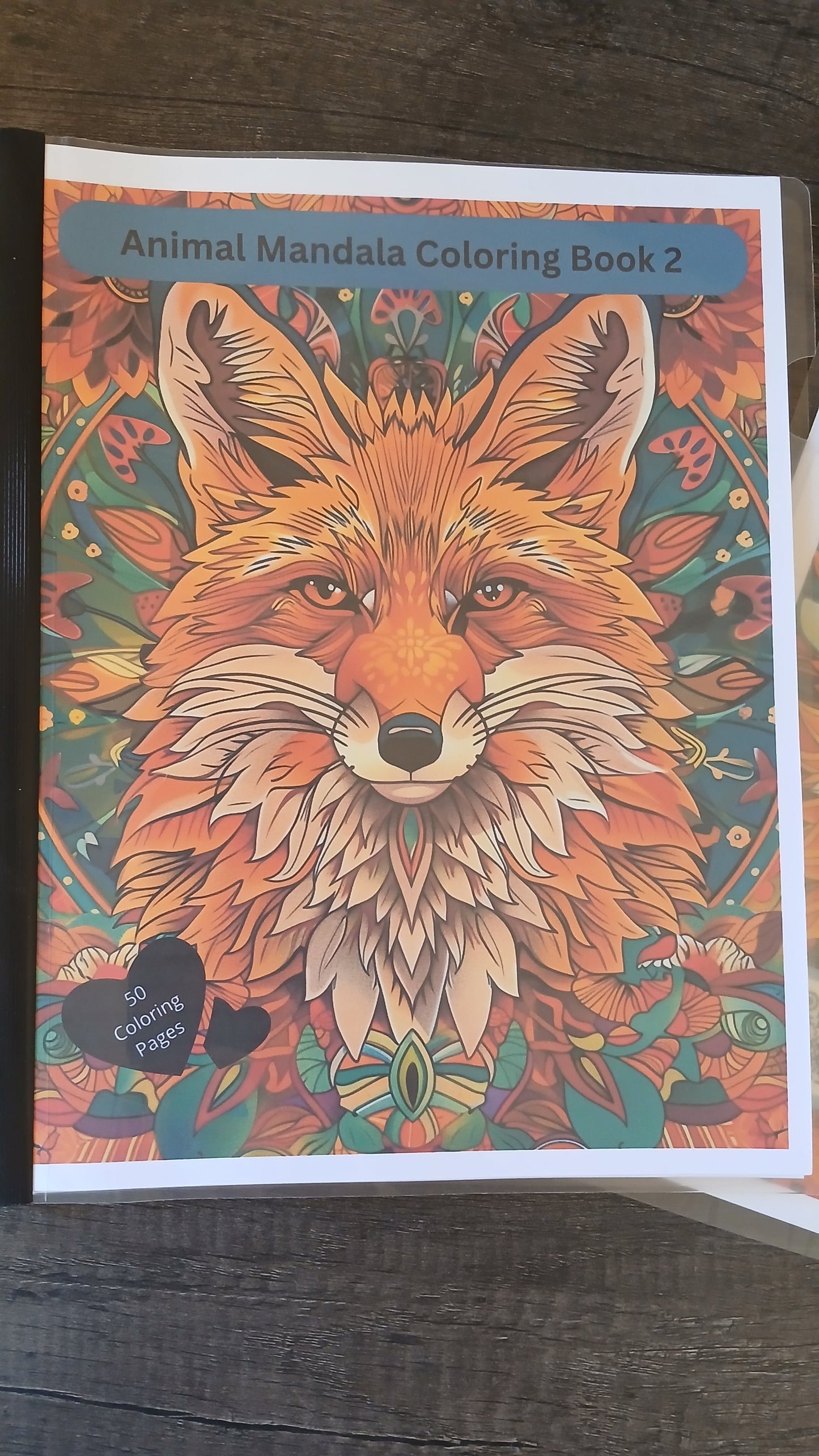 Animal Mandala Coloring Book 2