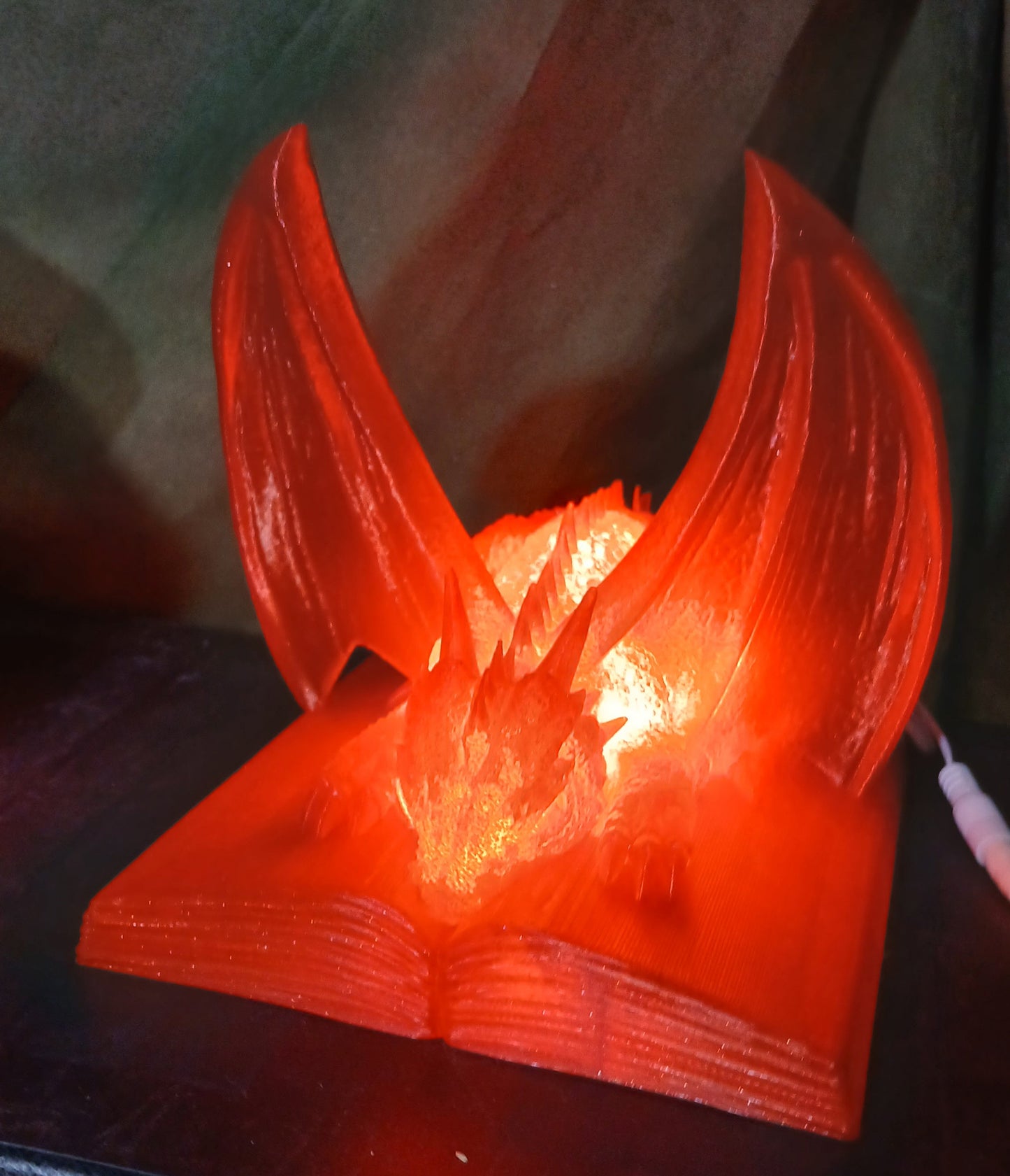 Night Light Book Dragon