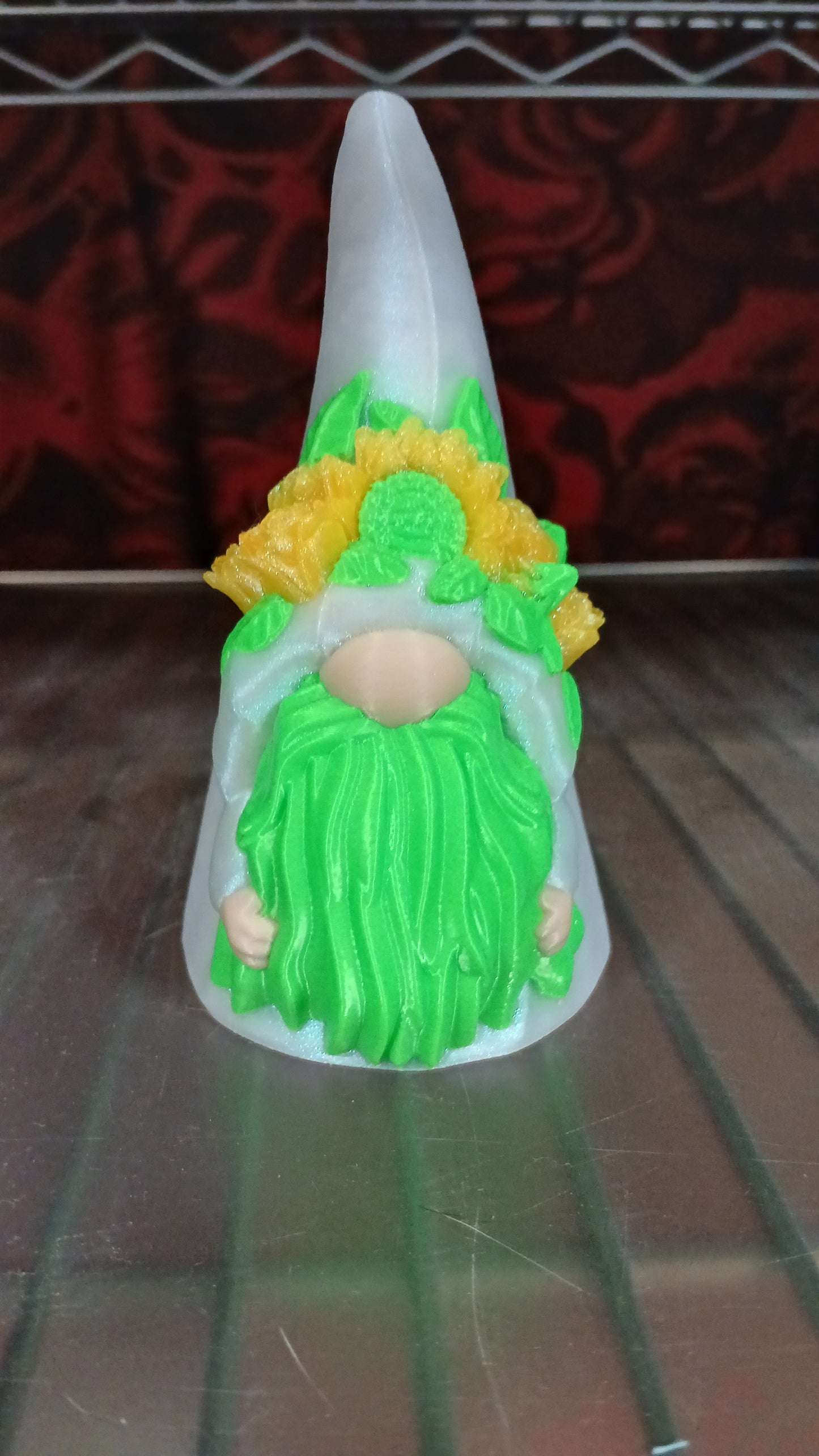 Sunflower Gnome Statue