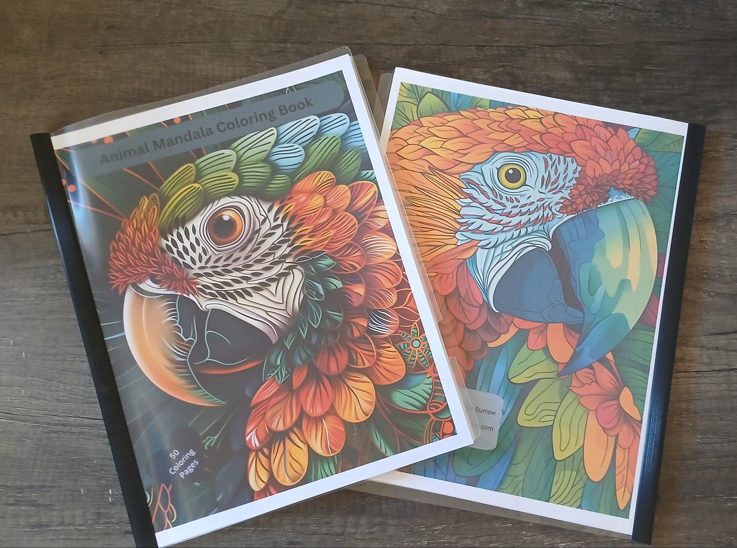 Animal Mandala Coloring Book 1