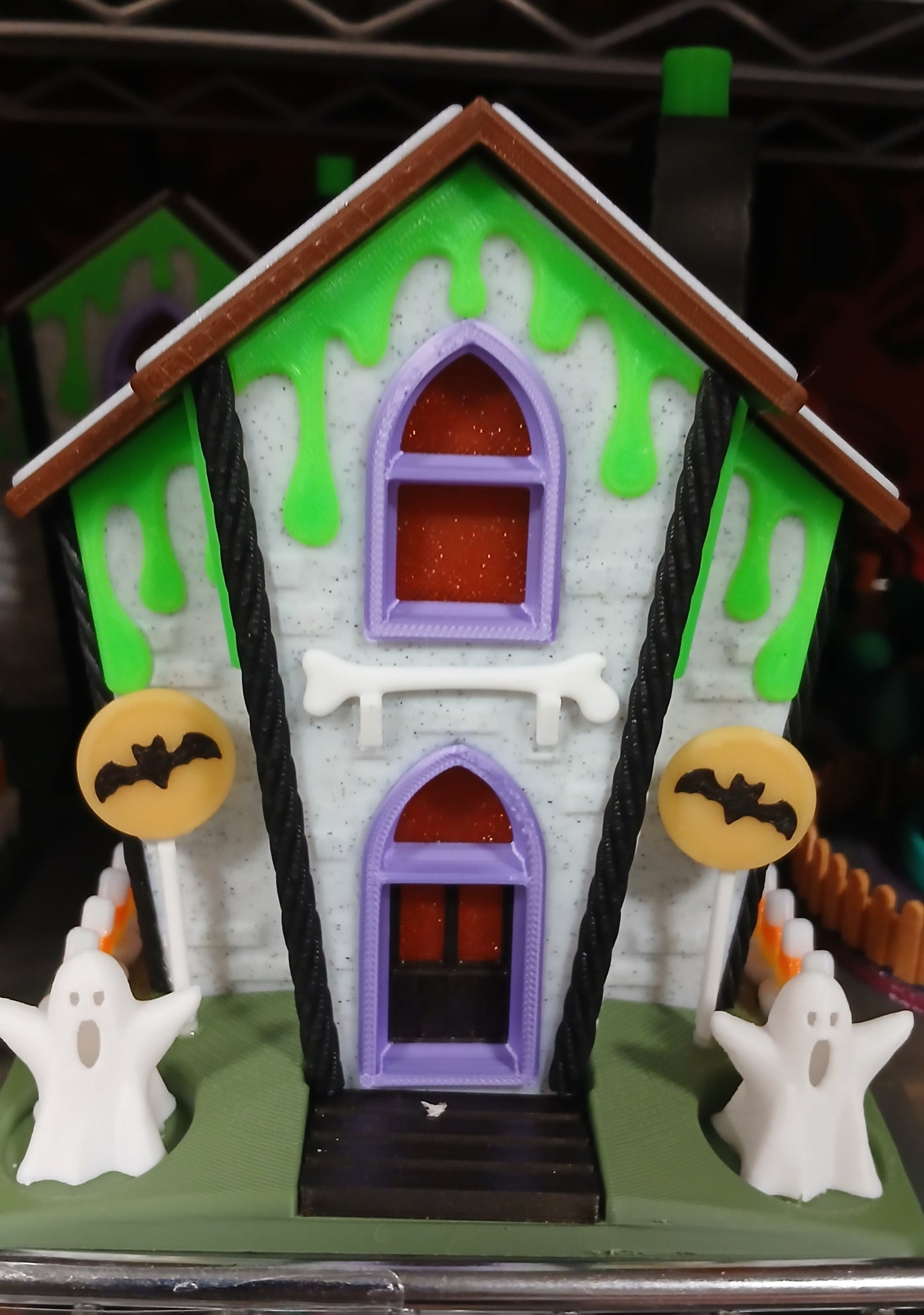 Halloween Gingerbread House / Candy Jar