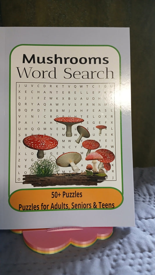 Mushroom Word Search