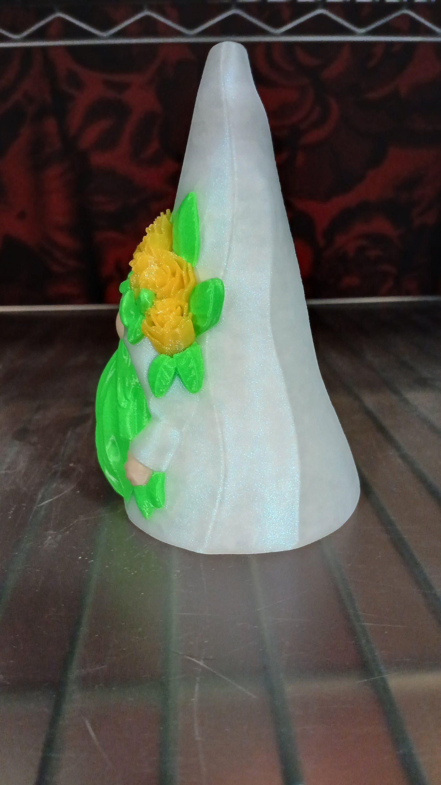 Sunflower Gnome Statue