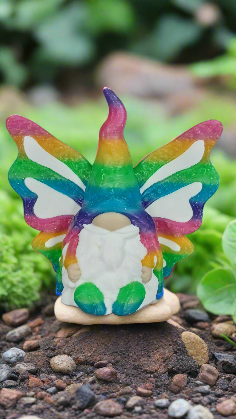 Butterfly Gnome Statue