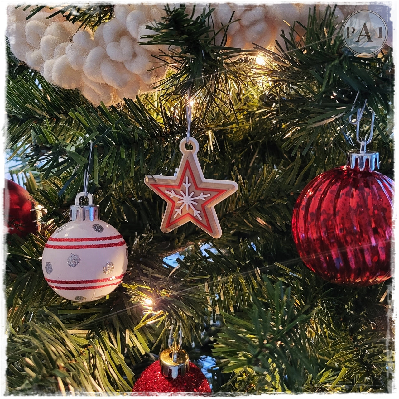 Mini Gingerbread Christmas Ornaments