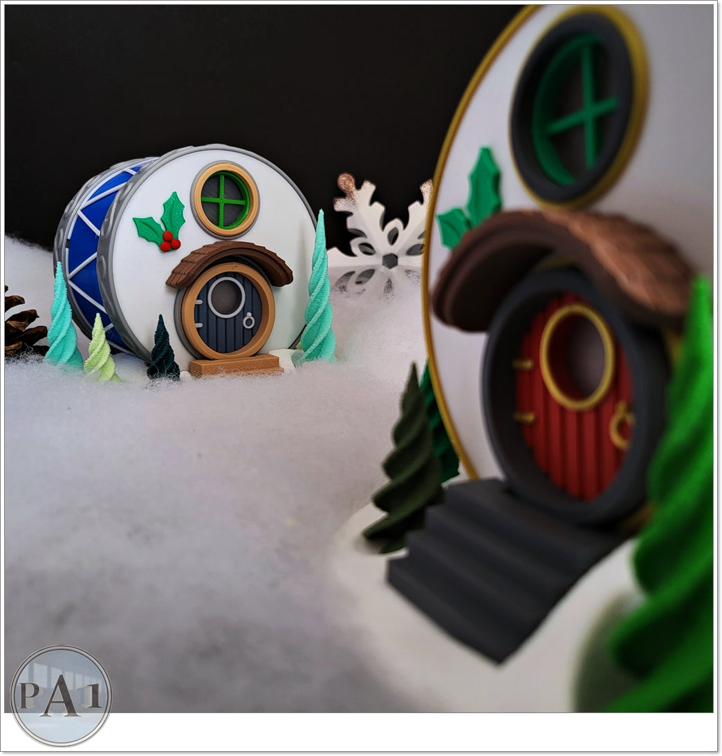 Christmas Drum Light Up