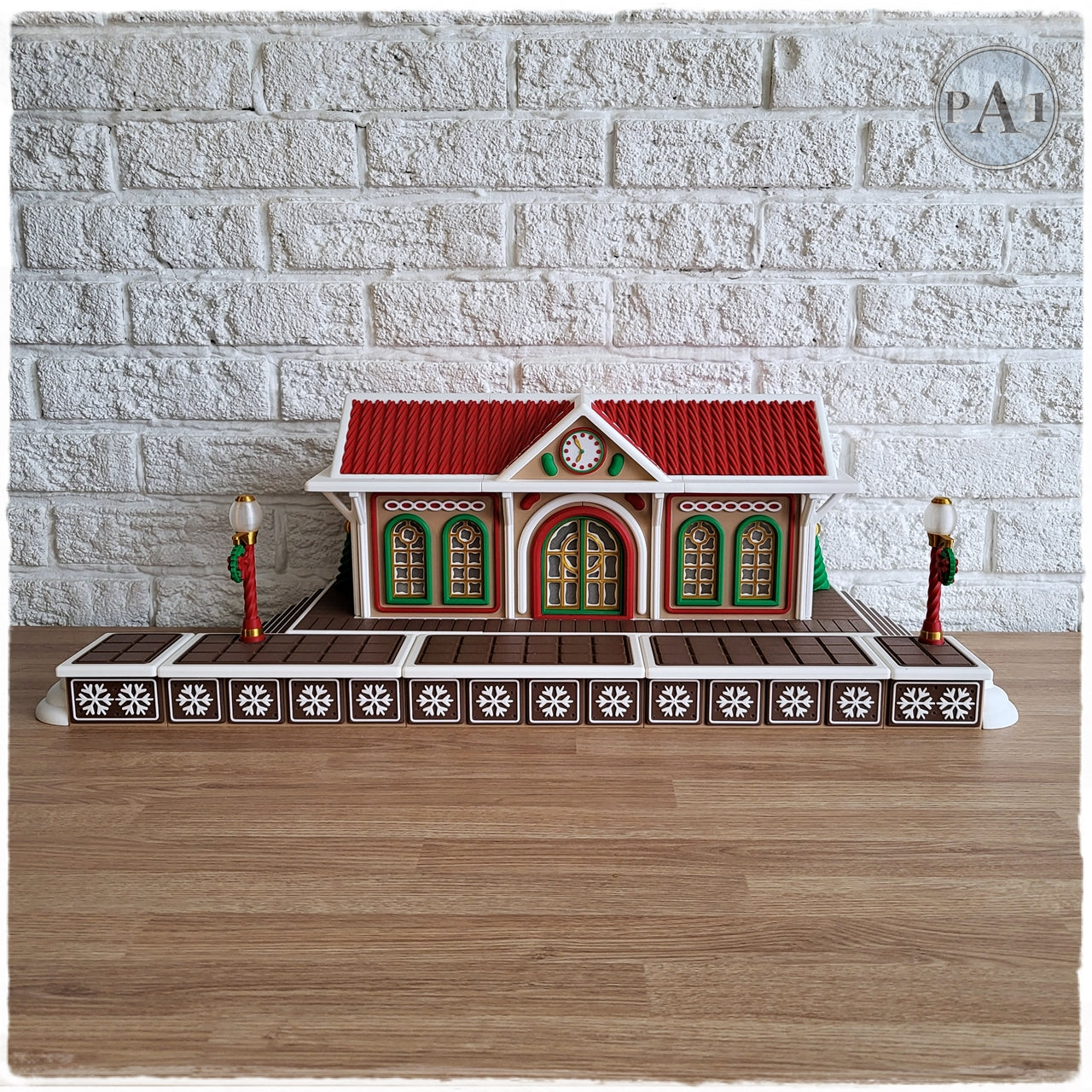 Gingerbread Train Station