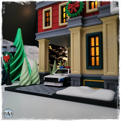 Police Station Hot Wheel Christmas