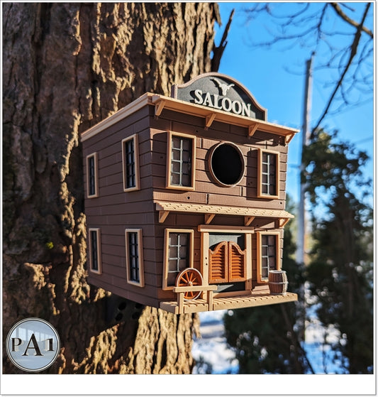 Saloon Bird House | Custom Colors