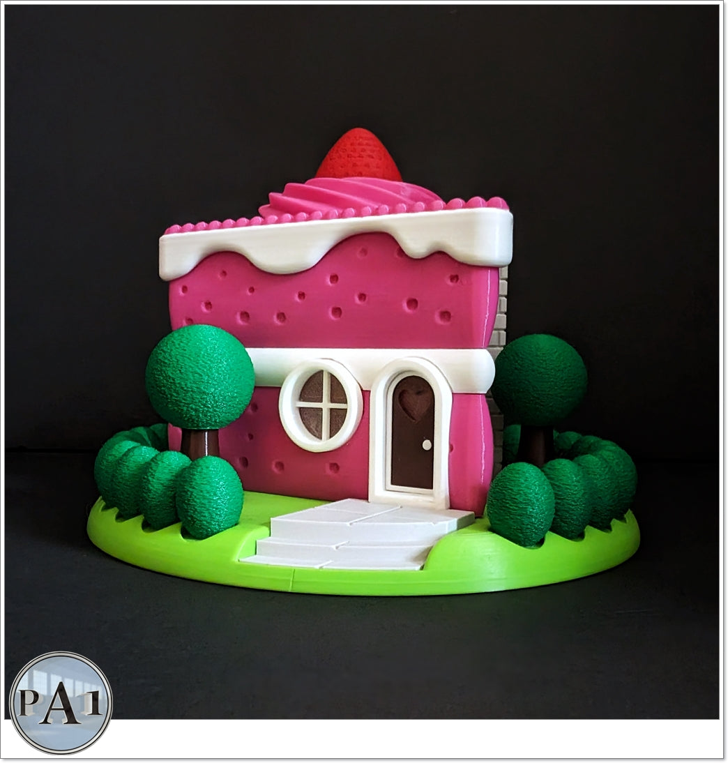 Cake Slice Fairy Garden Statue