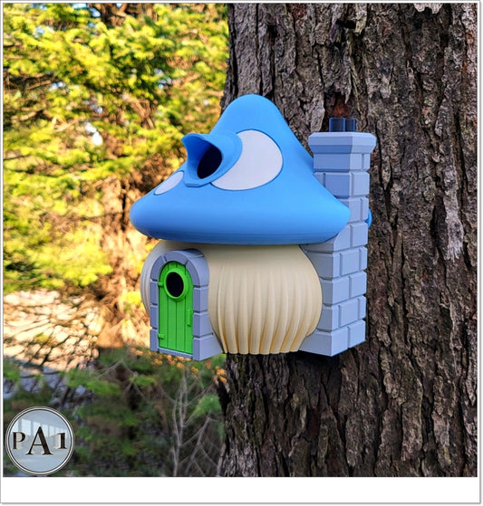 Mushroom Bird House | Custom Colors