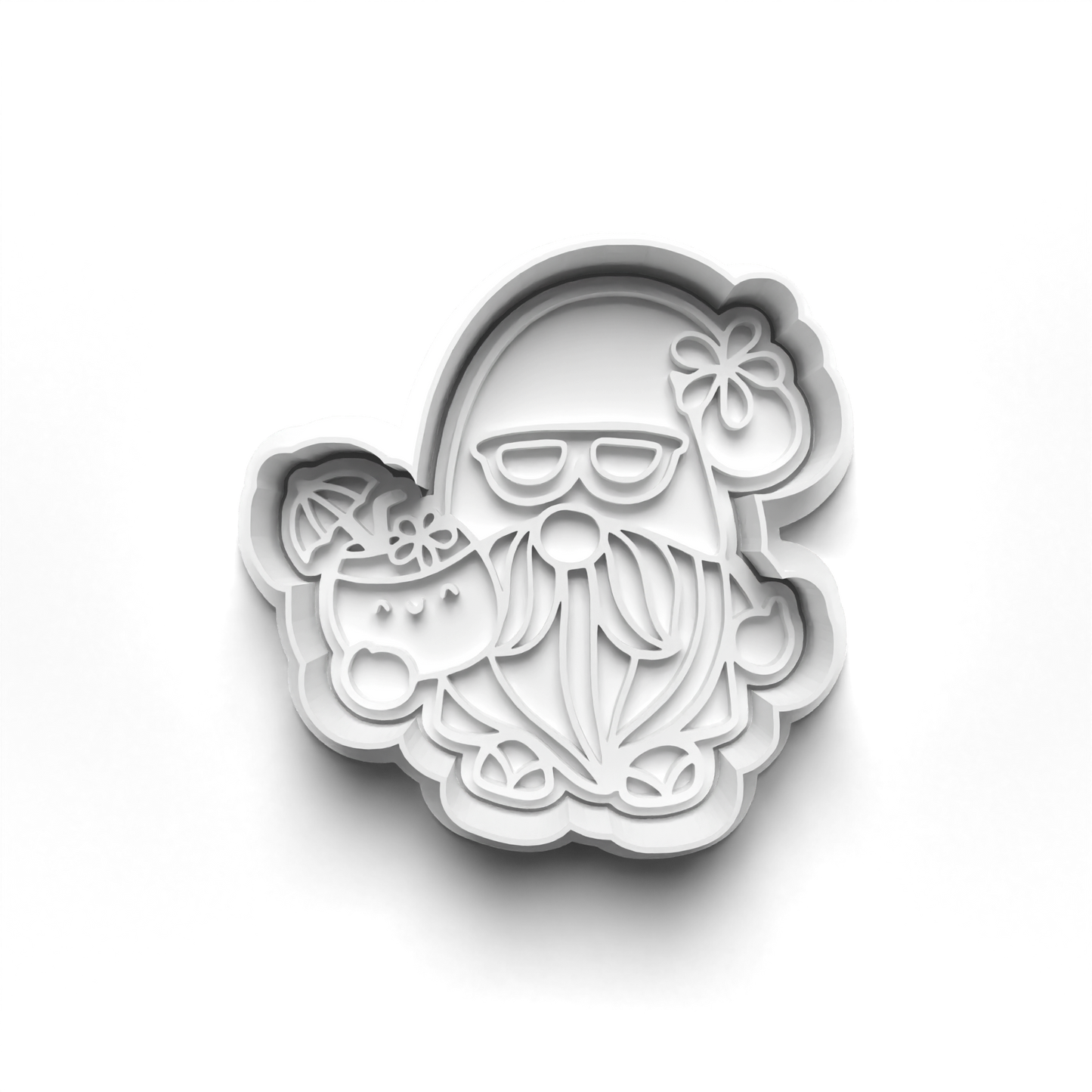 Summer Gnome Cookie Cutter Stamp Set