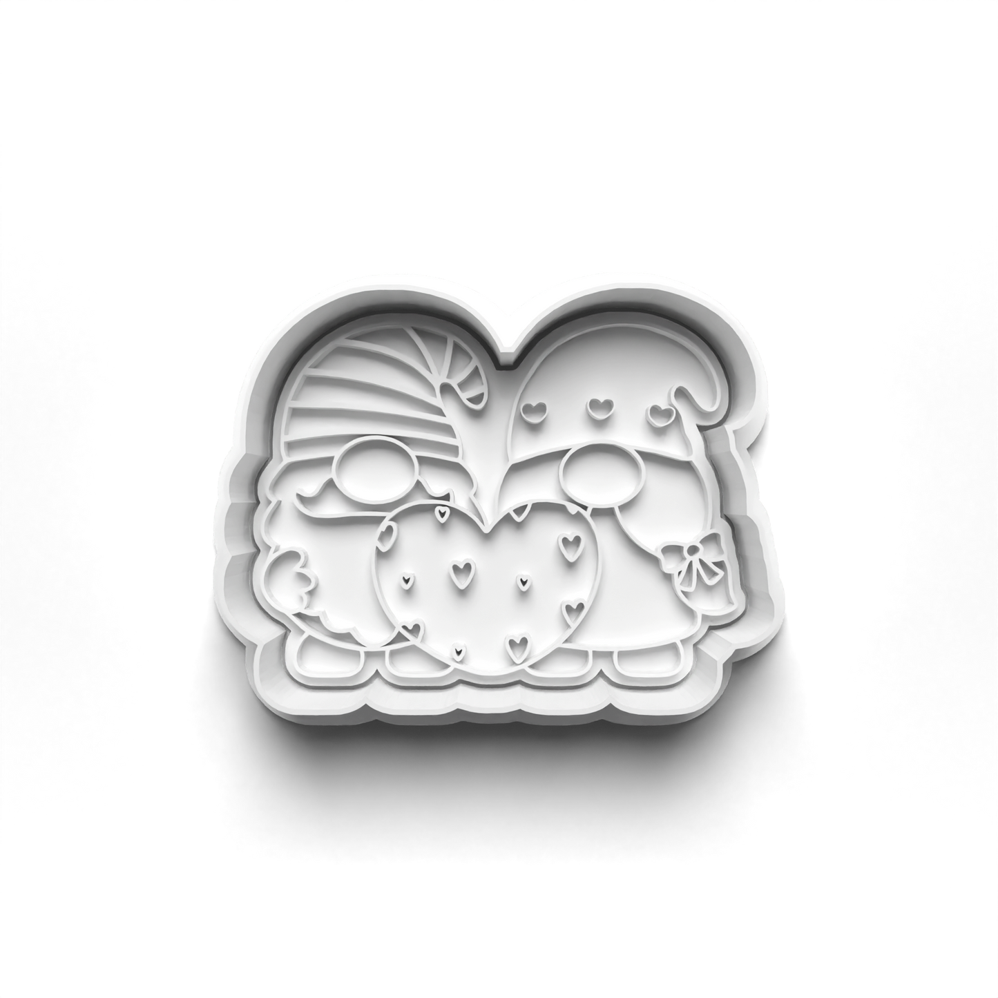 Gnome Love Cookie Cutter Stamp Set