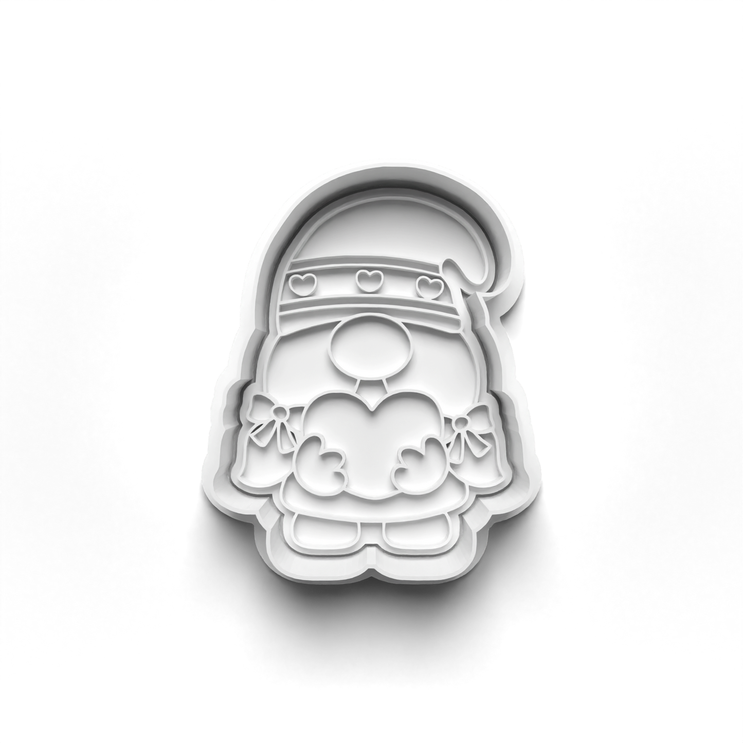 Gnome Love Cookie Cutter Stamp Set