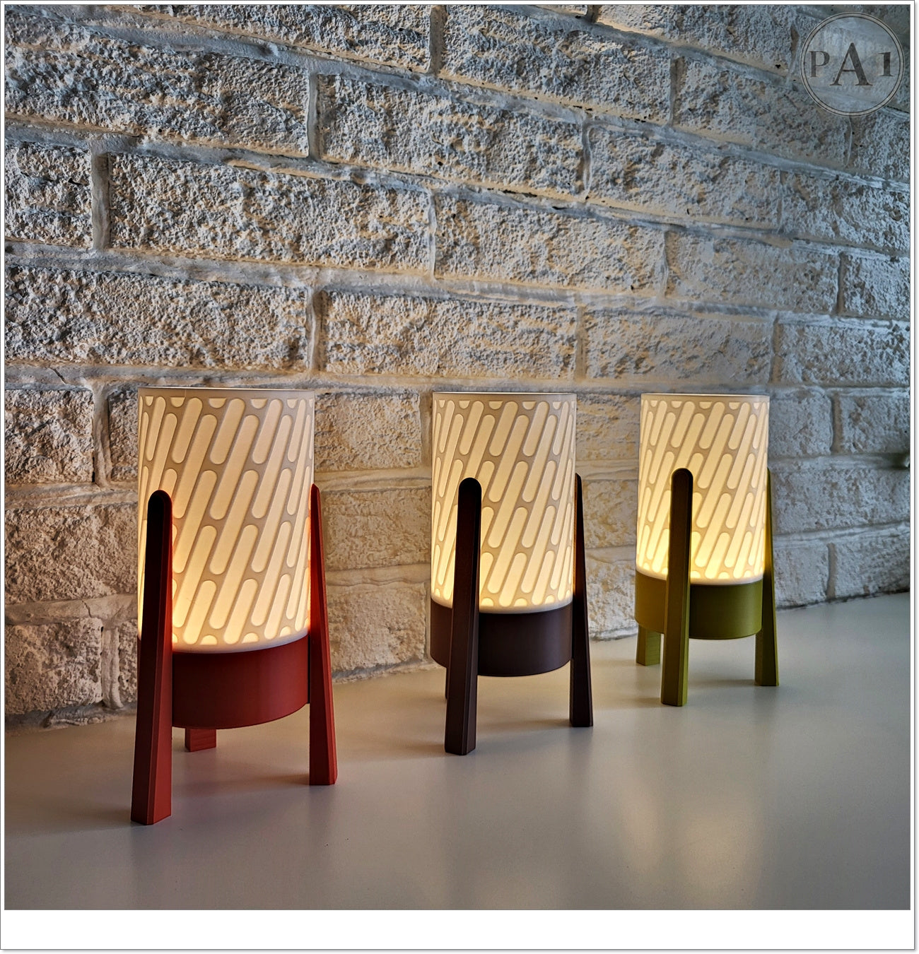 Mid Century Modern Light | Custom Color