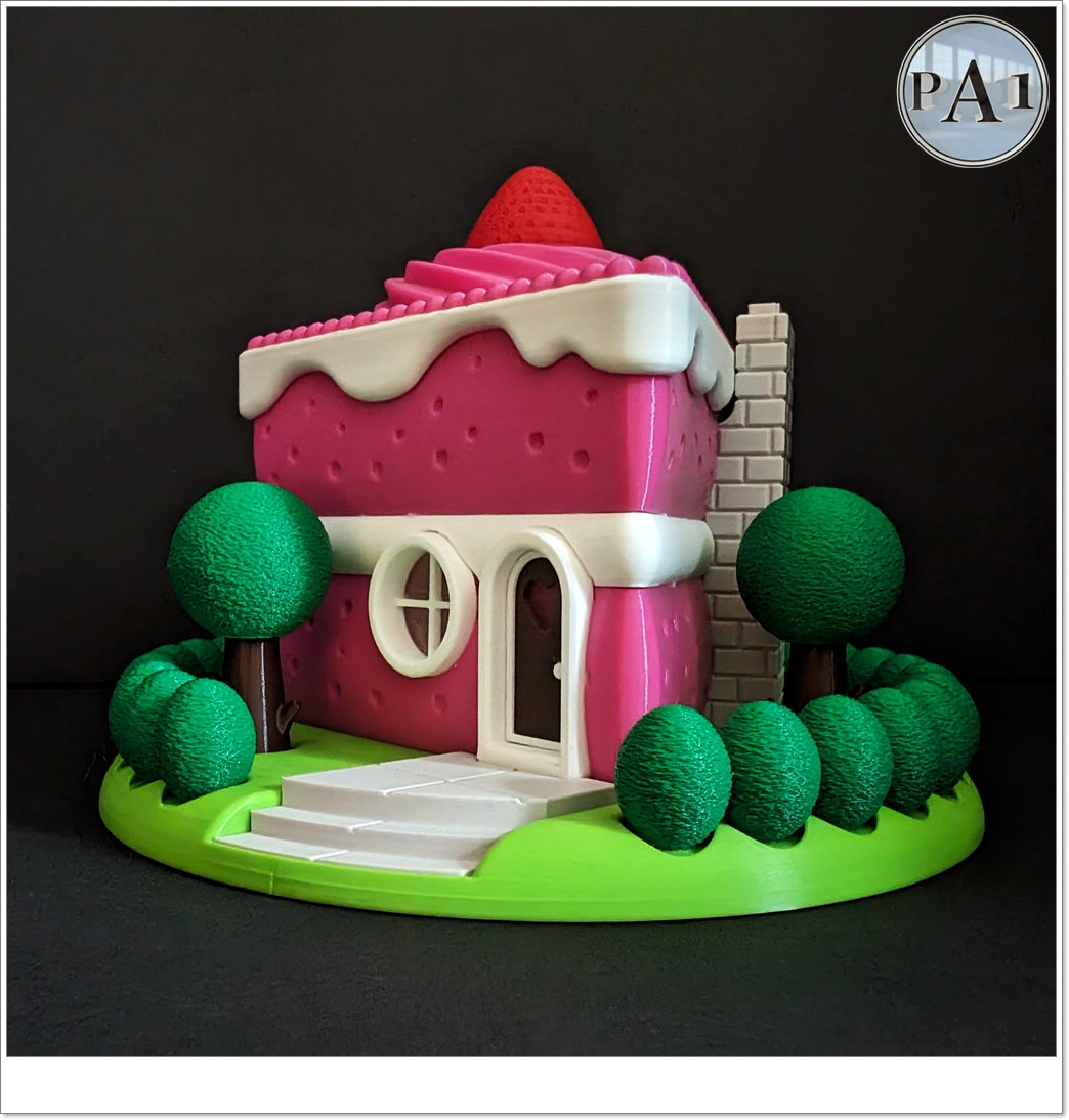 Cake Slice Fairy Garden Statue