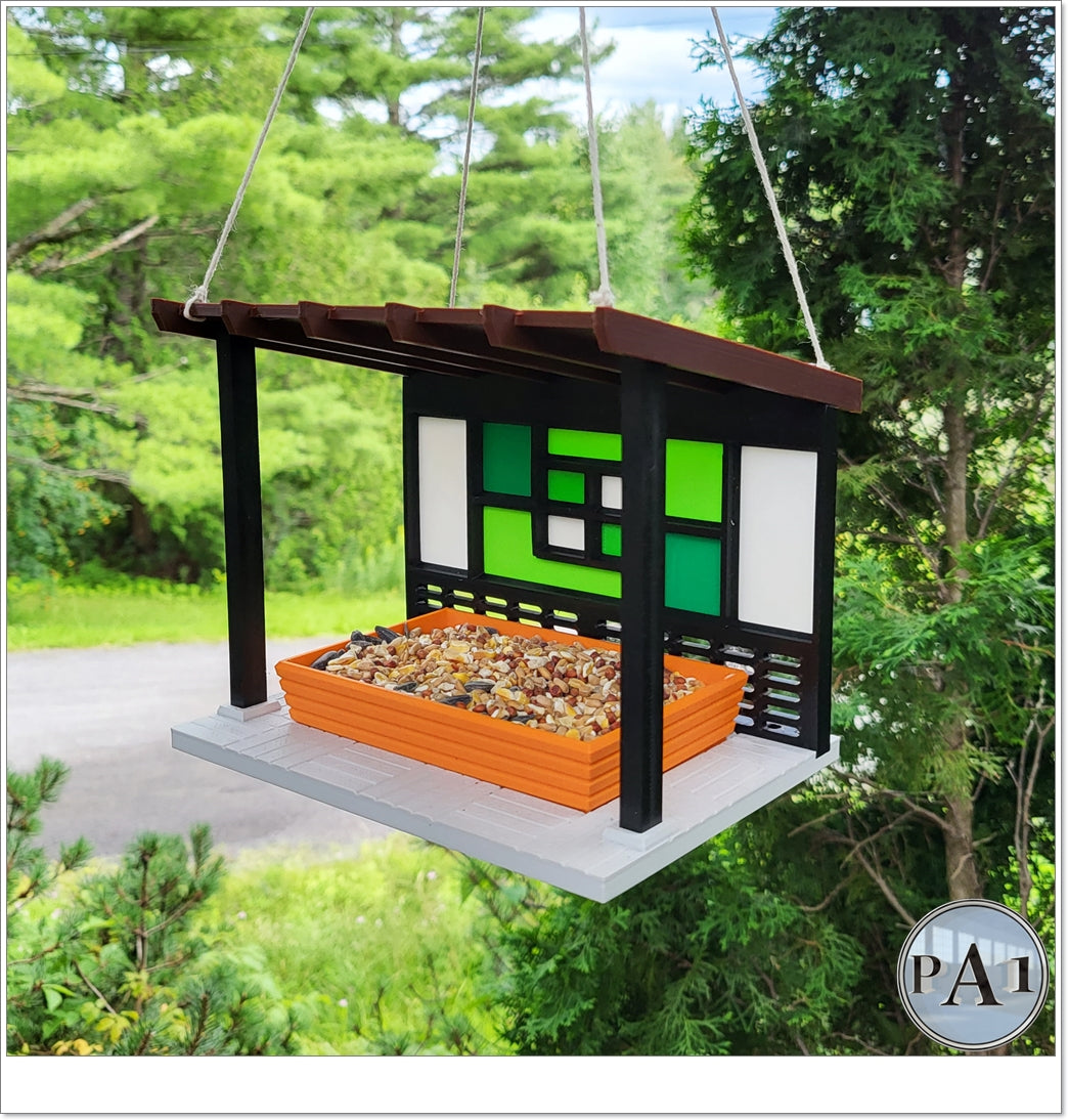 Mid Century Modern V2 Bird Feeder