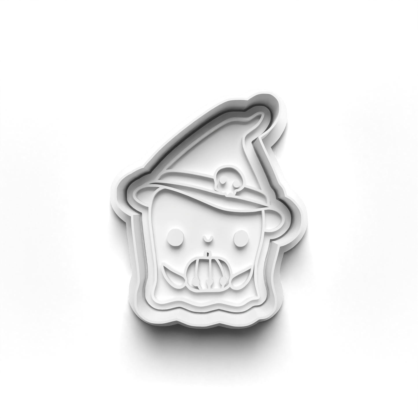 Halloween Monsters Cookie Cutter Stamp Set