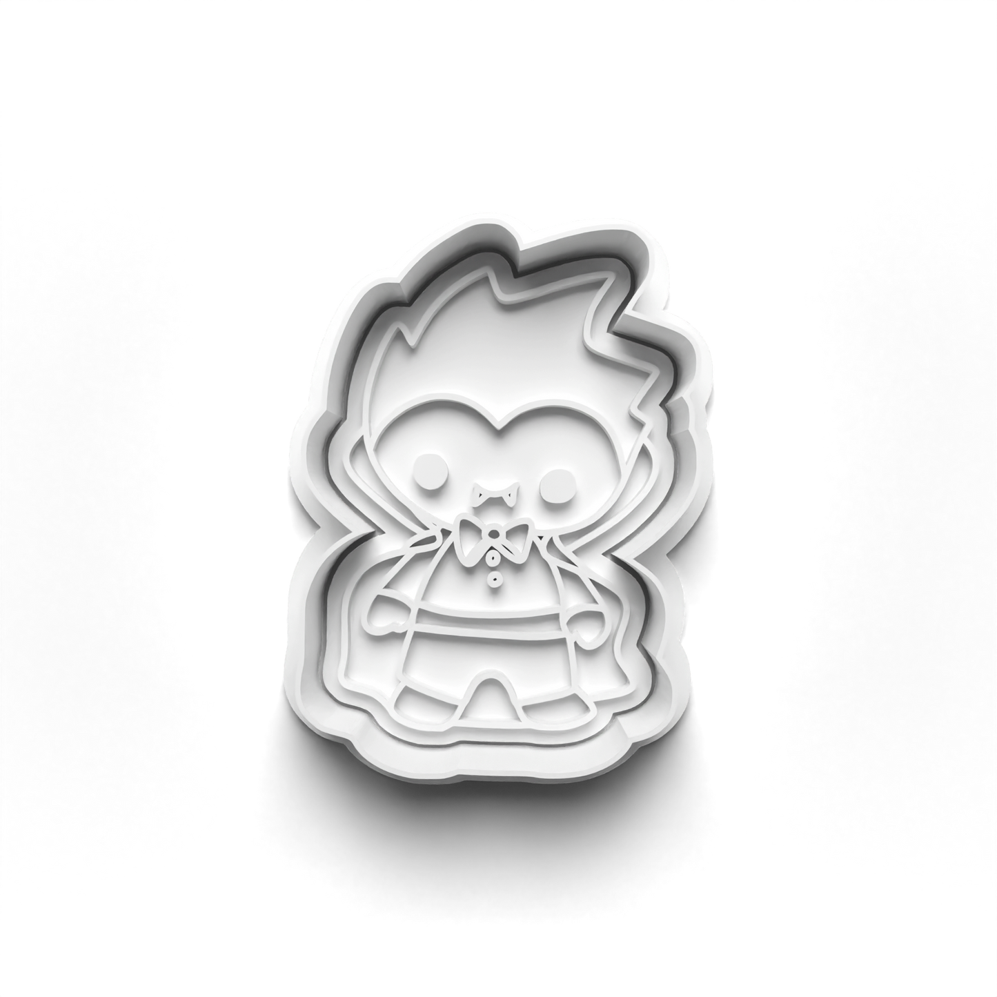 Halloween Monsters Cookie Cutter Stamp Set