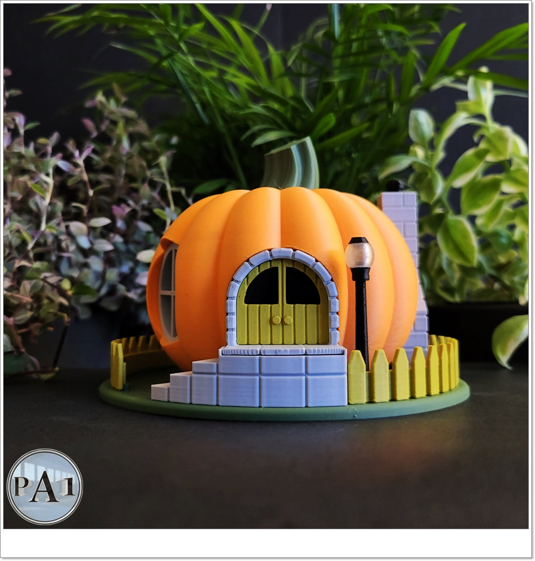 Pumpkin Fairy House