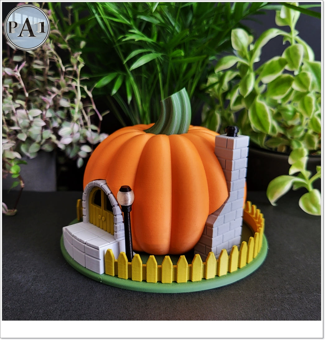 Pumpkin Fairy House