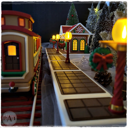 Gingerbread Train Station