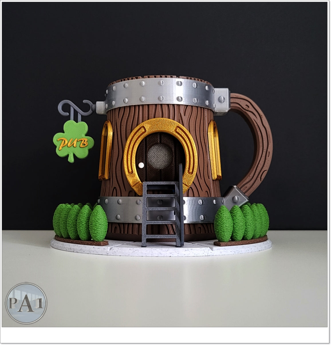 Beer Mug Fairy House