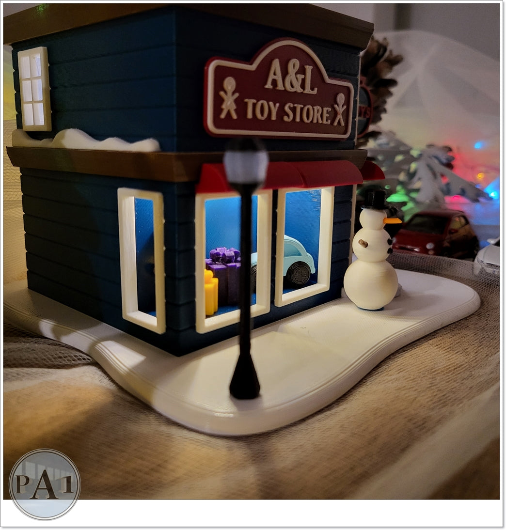 The Toy Store Christmas Village