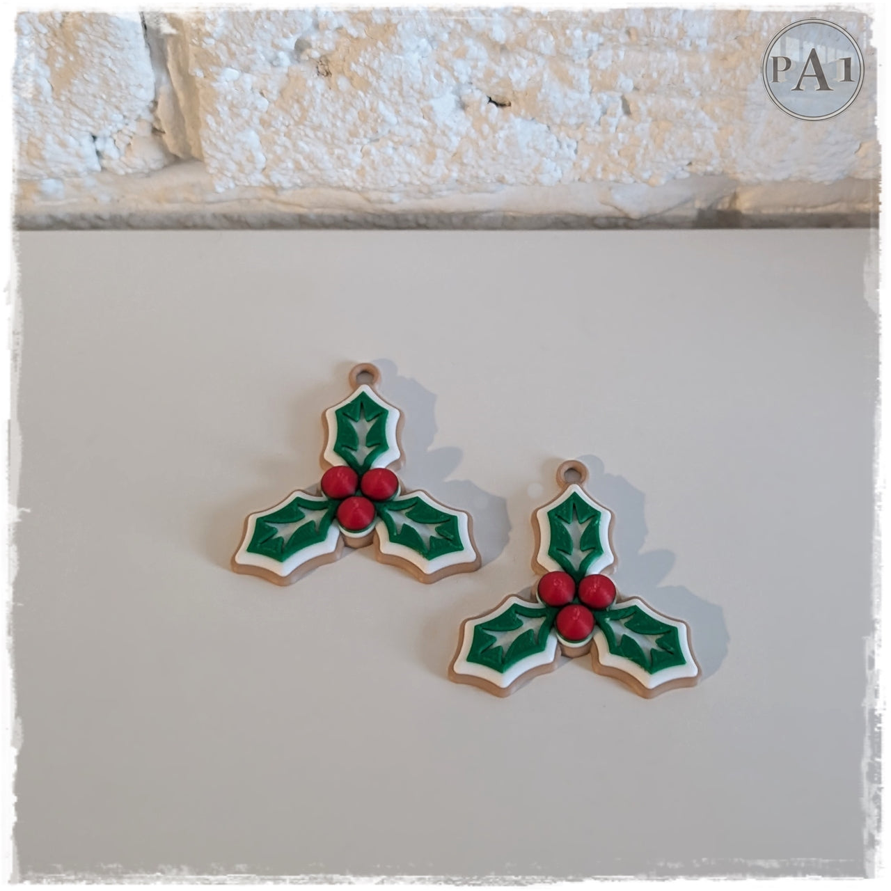 Mini Gingerbread Christmas Ornaments